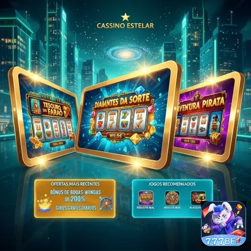 Imagem do site 777bf mostrando jogos de slots e promoções.