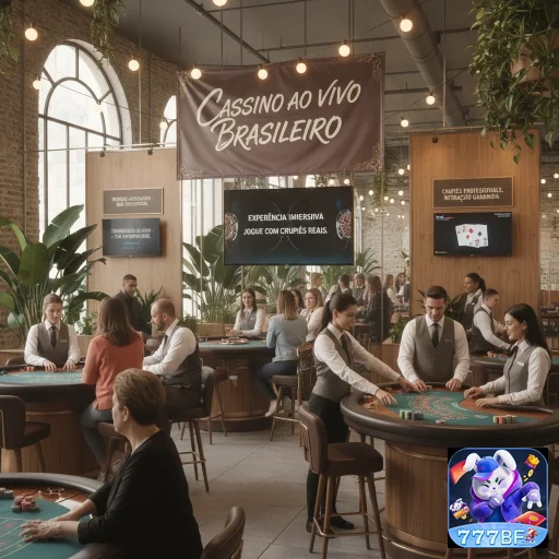 Ambiente de cassino ao vivo com jogos na plataforma 777bf.